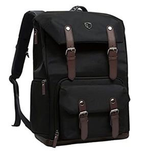 BAGSMART Camera Backpack for Cameras & 15" Mac